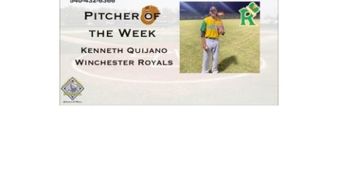 Quijano Named USA Signs Pitcher of the Week