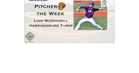 McDonnell Named USA Signs Pitcher of the Week