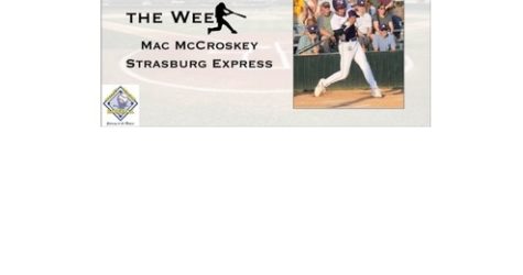 McCroskey Named Signs USA Hitter of the Week