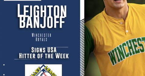 Banjoff Named USA Signs Hitter of the Week