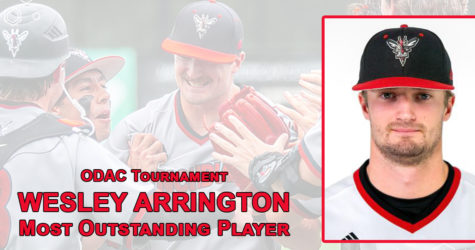 Arrington Named Most Outstanding Player At ODAC Tournament