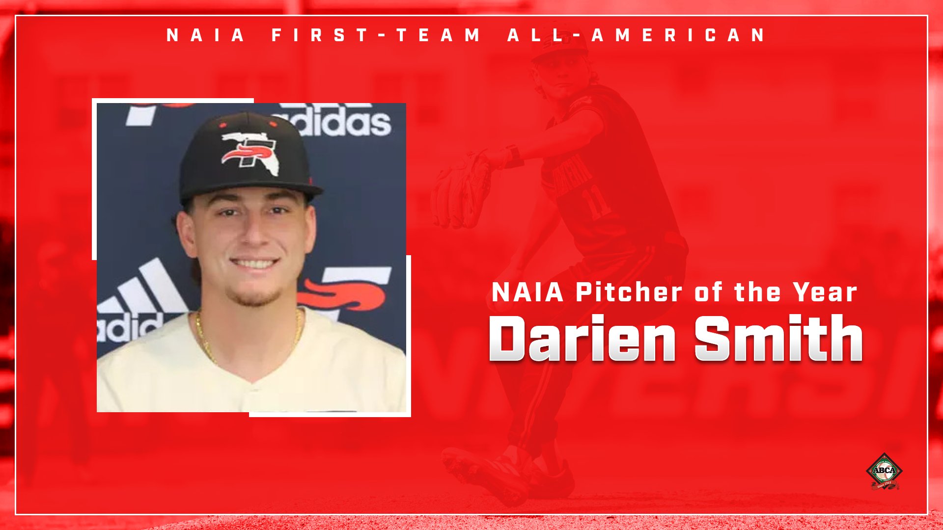 Darien Smith Named NAIA National Pitcher of the Year - Valley League ...