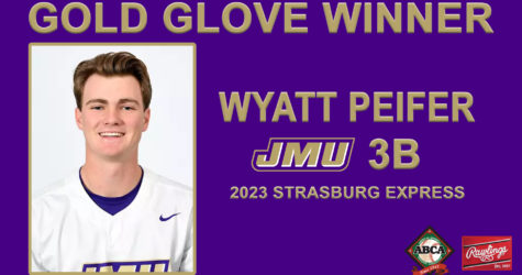 Former Express Player Wyatt Peifer Wins Gold Glove