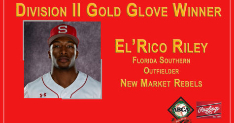 2023 New Market Rebel El’Rico Riley Wins Gold Glove