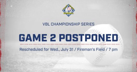 Game 2 of Championship Series Postponed