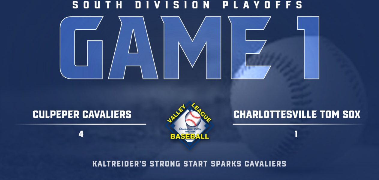Culpeper Takes Game 1 in South Division Series