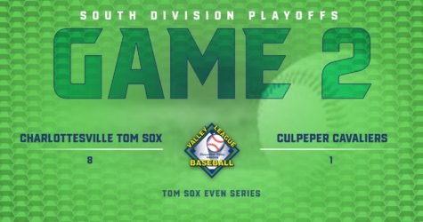 Tom Sox Even South Series With 8-1 Victory