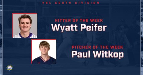 Peifer, Witkop Earn South Division Honors