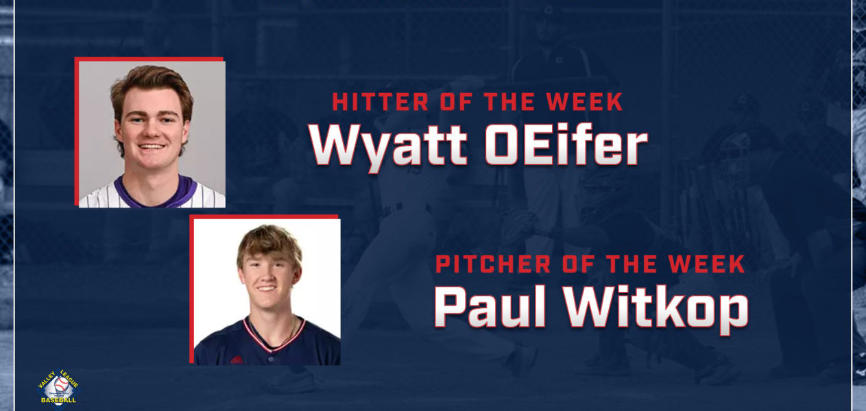 Peifer, Witkop Earn South Division Honors