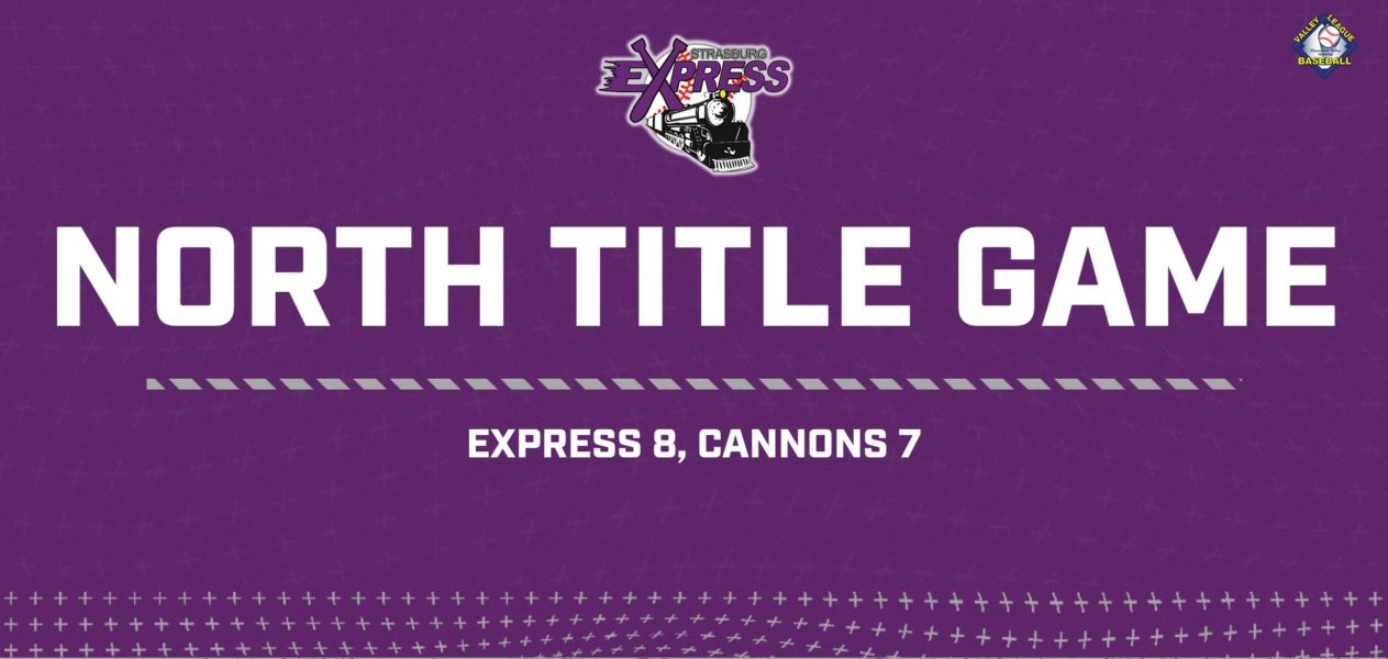 Express Holds Off Cannons, 8-7 To Win North Playoffs.