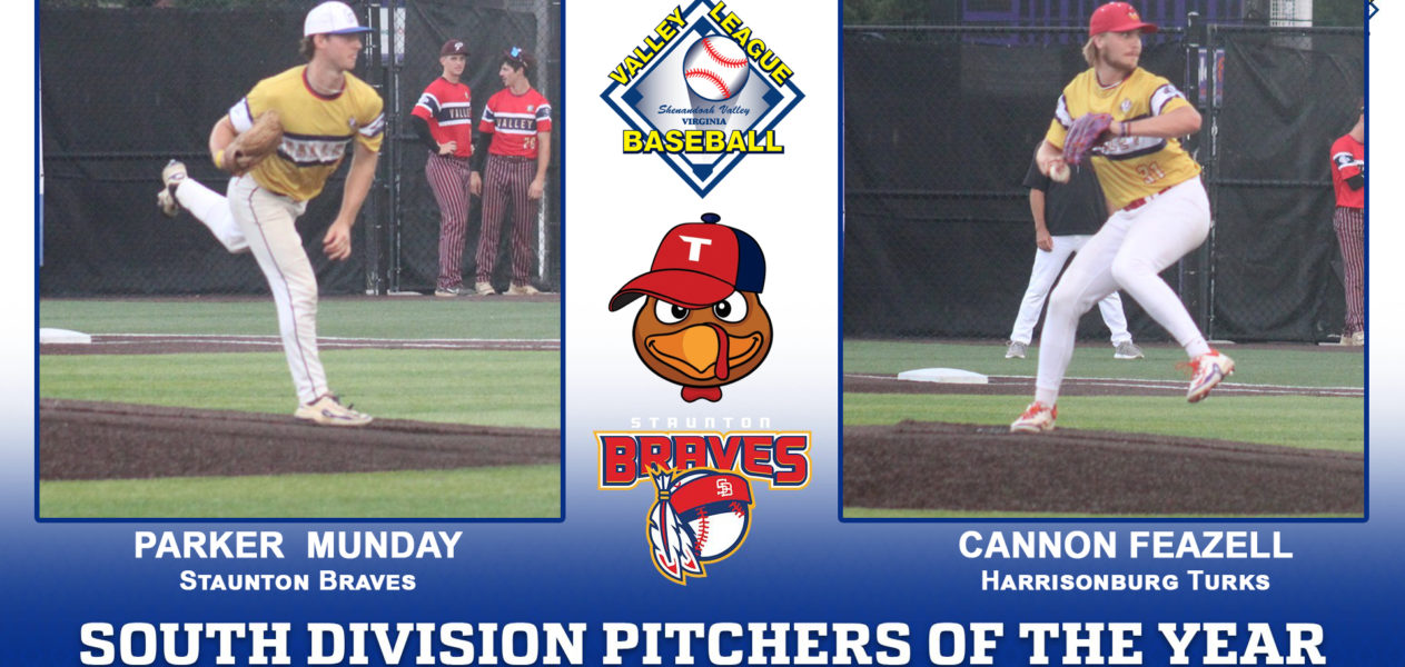 Feazell, Munday Share South Division Pitching Honor