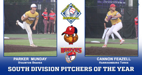 Feazell, Munday Share South Division Pitching Honor