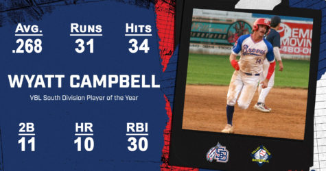 Braves’ Campbell Named South Division Player of the Year